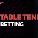 tennis bet